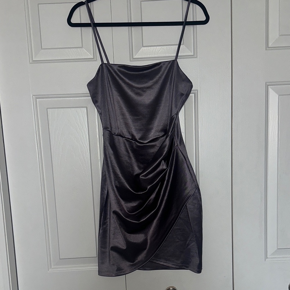 Satin Mini Dress